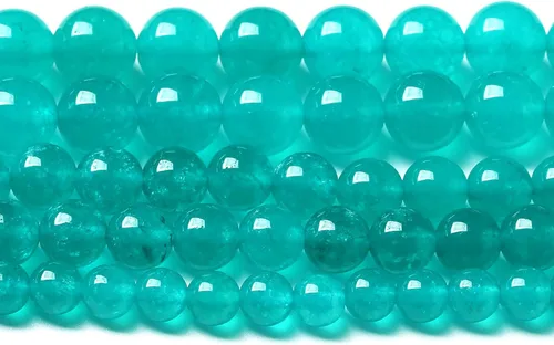 Miniatura 9 de 12MM 31 piezas de cuentas de cloisonné verdes, cuentas sueltas redondas para hacer joyas, pulseras DIY