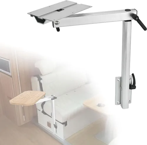 Miniatura 7 de Caravan Accessories - Patas de mesa giratorias para caravanas, patas de mesa de aleación de aluminio para computadora portátil, para caravanas