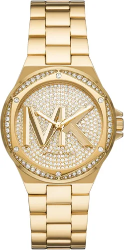 Reloj Michael Kors Lennox para mujer, reloj de acero inoxidable para mujer con correa de acero o silicona