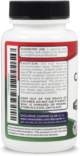 Miniatura 3 de Candida Complex Cleanse Detox Suplemento de ácido caprílico, extracto de orégano, probióticos, enzimas (60 cápsulas, suministro para 30 días)