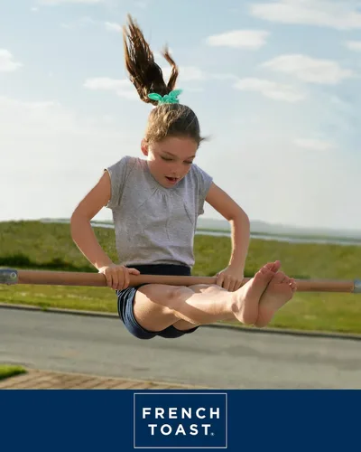 Miniatura 5 de French Toast Pantalones cortos de ciclismo para niñas debajo del vestido, pantalones cortos de baile y volante