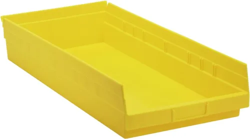 Miniatura 10 de Quantum qsb116bk Negro Economía Shelf Bin, 23 – 5/8" X 11 – 1/8" x 4" Tamaño (Pack de 6)