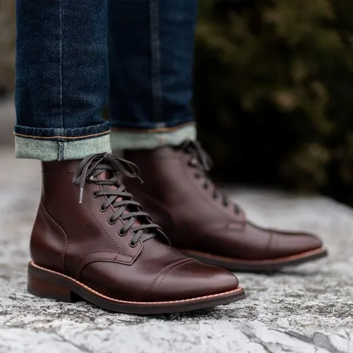 Miniatura 6 de Thursday Boot Company mens Captain Cap Toe