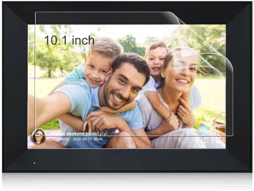 2 Pack 10.1" Protector de Pantalla para Marco de Fotos Digital/Marco de Fotos Digital para Marco de 10.1 Pulgadas Frameo/Aura/Skylight/Anna Bella,