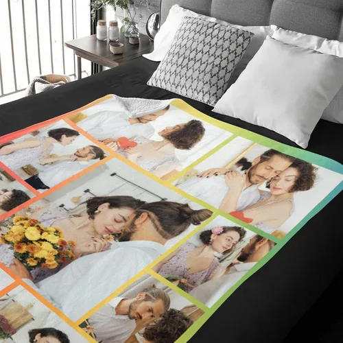Miniatura 9 de Mantas personalizadas con foto, manta de fotos personalizada, mantas personalizadas con imagen, regalos personalizados para mujeres, hombres
