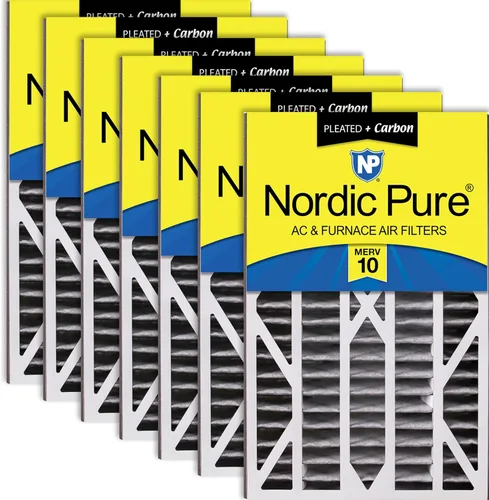 Miniatura 22 de Nordic Pure Filtros de aire de repuesto MERV 15 Plus Carbon Trion Air Bear Cub de 16 x 25 x 3 (15 13/16 x 24 5/16 x 3)