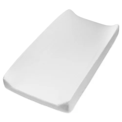Miniatura 19 de HonestBaby Funda para cambiador de algodón orgánico unisex para bebé y pijamas para niños pequeños, azul claro (algodón terry), paquete de 1 unidad