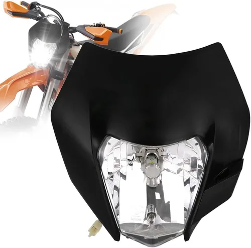 Miniatura 5 de AnXin Faro para Moto de Cross, Faro Universal para Motocicleta para SX SXF XC XCW EXC XCF CRF YZF KLX RMZ TX 50 85 125 150 250 300 350 450 500 525