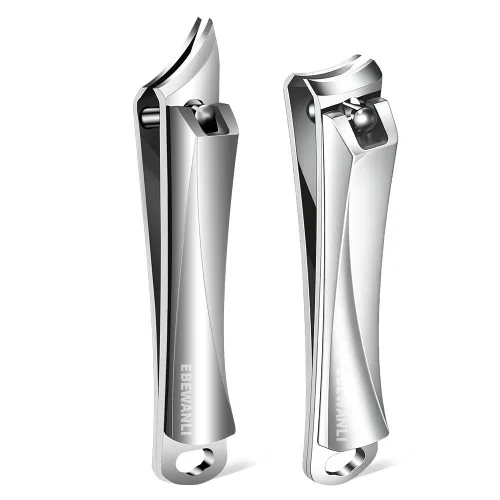 Miniatura 9 de EBEWANLI Cortaúñas para uñas encarnadas, cortauñas curvos inclinados para uñas de los pies y uñas de los dedos, cortauñas de acero inoxidable