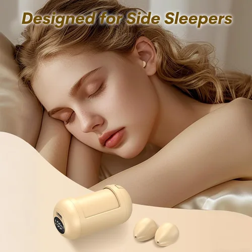 Miniatura 3 de Auriculares invisibles en tono de piel, pequeños, discretos, ocultos en el oído, para el trabajo, mini auriculares inalámbricos Bluetooth