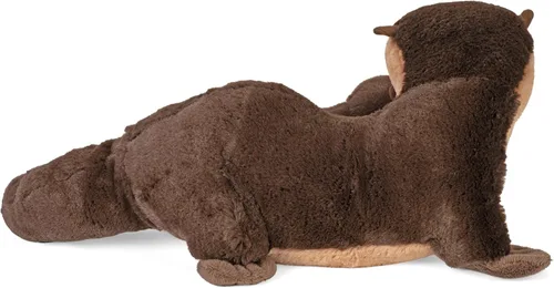 Miniatura 5 de Wild Republic Mom and Baby River Nutria, animal de peluche, 12 pulgadas, regalo para niños, juguete de peluche, botellas de agua recicladas