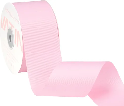 Miniatura 221 de Vatin - Rollo de cinta de grogrén, rollos de 25-50 yardas, perfecto para decoración de bodas, coronas, baby showers, envolturas de paquete de regalo