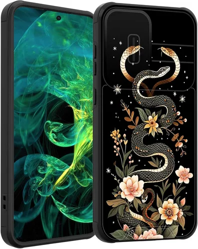 Miniatura 135 de Funda para Galaxy A16 5G con cubierta para cámara deslizante, resistente de doble capa, híbrida, a prueba de golpes, funda protectora resistente