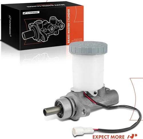 Miniatura 8 de A-Premium Cilindro maestro de freno con depósito y tapa compatible con vehículos Suzuki - Esteem 1995-2002, Samurai 1989-1995 - Reemplazar OEM #