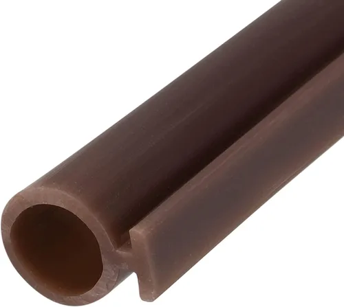 Miniatura 8 de METALLIXITY Burlete de ventana tipo bombilla (0.276 in x 9.8 ft), 1 unidad, tira de sellado de silicona para montaje en ranura en T se adapta a