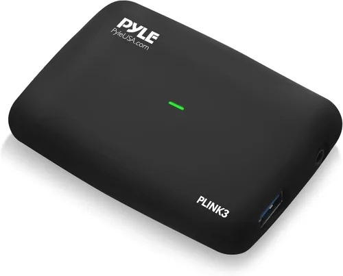 Pyle Tarjeta de captura 4K USB3.1 HDMI a USB Audio Video Grabación a través de DSLR Camcorder Action Cam, Ultra Alta Velocidad, PS3, P4, PS5, Xbox,