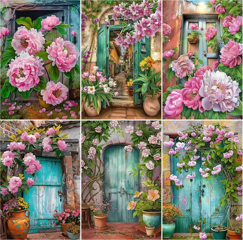 Miniatura 24 de DOTSOPS Kits de Pintura de Diamantes Arte Adultos Kit de Pintura Manualidades DIY Arte de Diamantes 5D Paquetes Kits Completos para Adultos