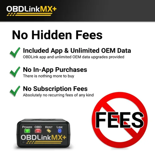 Miniatura 5 de OBDLink MX+ OBD2 - Escáner Bluetooth para iPhone, Android y Windows