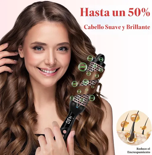 Miniatura 3 de Ufree Rizador pequeño de 3/8 pulgadas, 9 ajustes de temperatura para cabello largo y corto, rizador de cerámica de barril pequeño con pantalla LCD