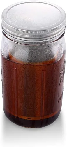 Miniatura 6 de MODERNJOE'S Filtro de café frío prémium para tarros Mason de boca ancha de 1 cuarto de galón. Cafetera de café frío. Perfecto para café helado y té.