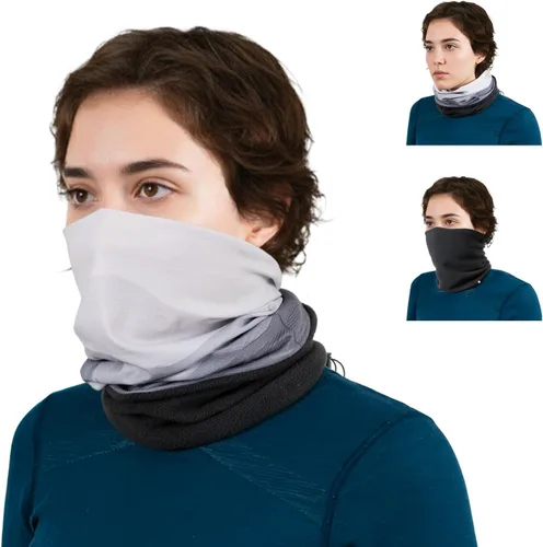 Miniatura 11 de Polaina de cuello de invierno, máscara de esquí, media pasamontañas, máscara facial para actividades de clima frío
