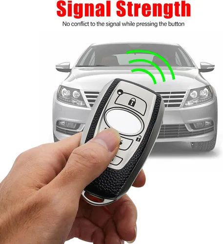 Miniatura 4 de para Subaru Funda para Llavero de TPU Suave con Soporte para Llavero de 360 Grados Compatible con Subaru Forester CrossTrek Outback WRX Ascent BRZ