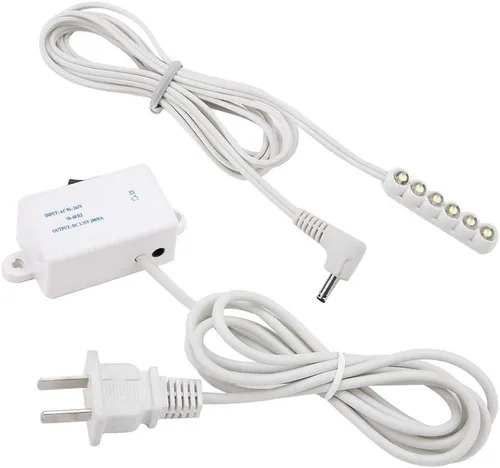 Miniatura 6 de Luz para máquina de coser, luz LED de costura blanca de 0.3 W, luz LED de costura de imán fuerte, luz de costura de aluminio para máquinas de coser