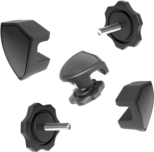 Miniatura 10 de Clips de repuesto para visera de fútbol para casco de fútbol, ajuste universal (1 par)