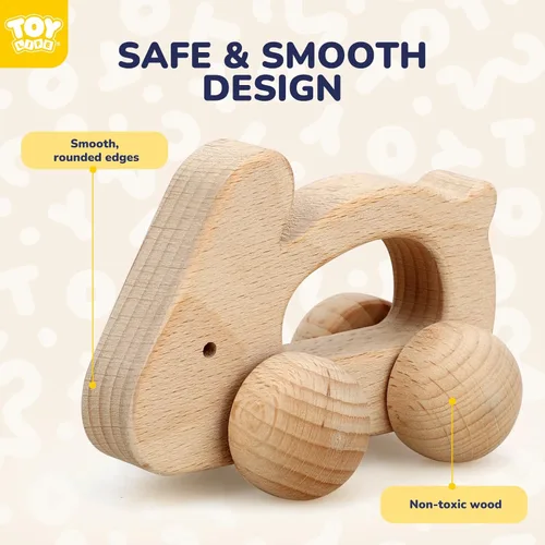 Miniatura 2 de TOY Life Juguetes de madera, juguetes Montessori para bebés de 6 a 12 meses, juguetes de madera para bebés de 1 a 3 años, decoración del cuarto