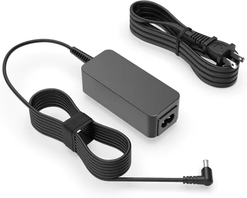 Superer Cargador de CA de 19 V apto para LG 22BL450Y-B 22BK430H-B 22MC57HQ-P 23MP57HQ-P 23CAV42K-BL 34BL650-B 22 23 34 pulgadas Monitores Cable