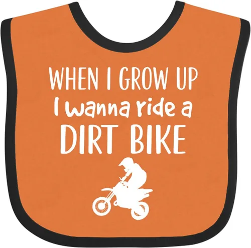 Miniatura 21 de inktastic Babero para bebé de motocross Future Dirt Biker