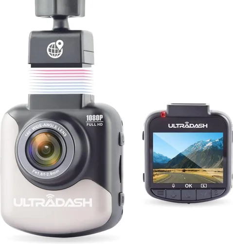 Miniatura 10 de UltraDash Dash Cam, soporte de carga magnética, sensor de imagen nocturna HDR de alta gama, lente gran angular de 6 capas de vidrio F1.8 de 140