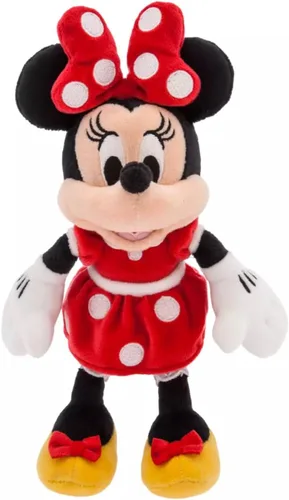 Miniatura 3 de Disney Store Mini puf de peluche oficial, Buttercup de Toy Story, bonito animal de peluche con escultura detallada, características bordadas y parte