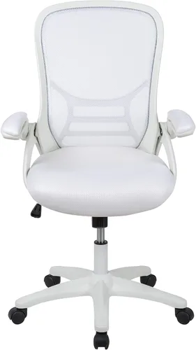 Miniatura 17 de Flash Furniture Porter - Silla de oficina giratoria de respaldo alto con soporte lumbar ajustable y altura, silla de escritorio ergonómica de malla