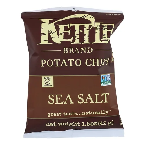 Miniatura 83 de Kettle Brand Papas Fritas, Backyard Barbeque Kettle Chips, Bolsa de Aperitivos, 1.5 Oz