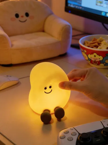 Miniatura 13 de QANYI Luz nocturna para taza de café, regalos para amantes del café, lámpara nocturna recargable regulable que cambia de color, lámpara