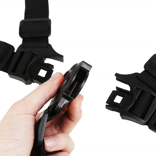 Miniatura 4 de Cinturón de seguridad de 5 puntos para cochecito, cochecito, cochecito, protección segura, correas ajustables para silla alta para bebé, cinturón