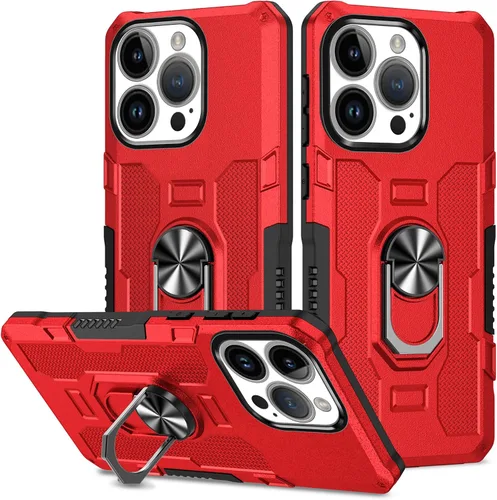 Miniatura 19 de Funda para Xiaomi Redmi Note 12 Pro 5G/Xiaomi Poco X5 Pro 5G Metal CD Patrón Anillo Titular Funda Teléfono Móvil Funda Protectora Anti-Caída Negro