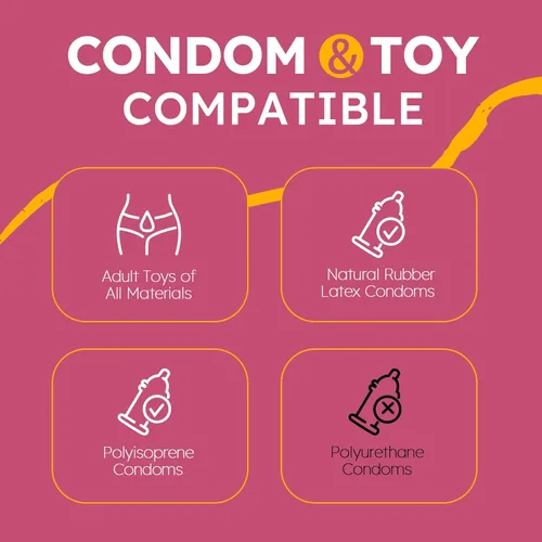Miniatura 7 de Lubricante a base de agua ultra suave – Lubricante personal de 8 onzas líquidas para sexo vaginal y anal, lubricante equilibrado de pH sin glicerina