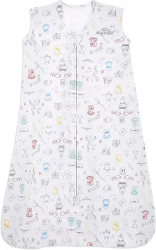 HALO Sleepsack, 100% Cotton Wearable Blanket, Swaddle Transition Sleeping Bag, TOG 0.5 Harry Potter Encantado