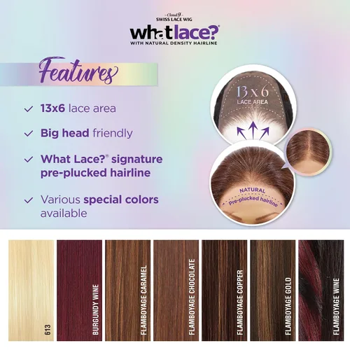 Miniatura 7 de Sensationnel What Lace 13X6 Pelucas - Solana Encaje Frontal Atado a Mano Sin Pegamento Sintético con Densidad Natural Línea de Cabello Predepilada