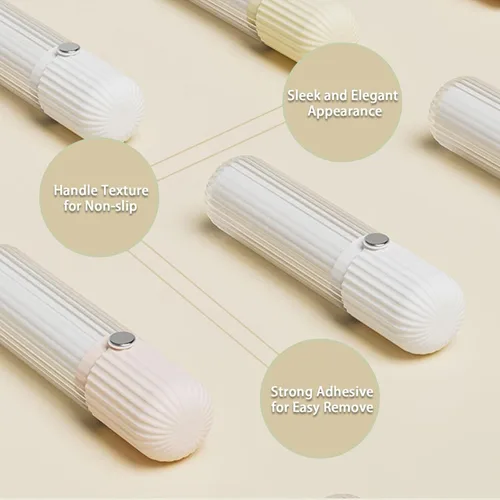 Miniatura 6 de Rodillo quitapelusas compacto con 150 hojas - Removedor portátil de pelo de mascotas para ropa, muebles y artículos esenciales de viaje para uso