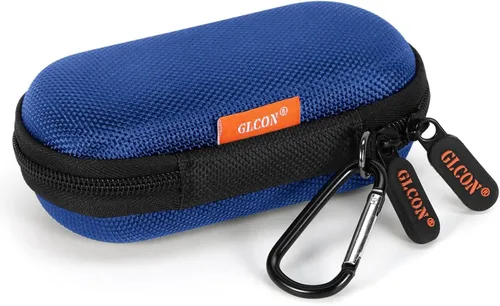 Miniatura 12 de Kardia Mobile - Funda de transporte pequeña ultrarígida para auriculares con cable, monitor de corazón Kardiamobile ECG, 6L/1 L, mini funda portátil