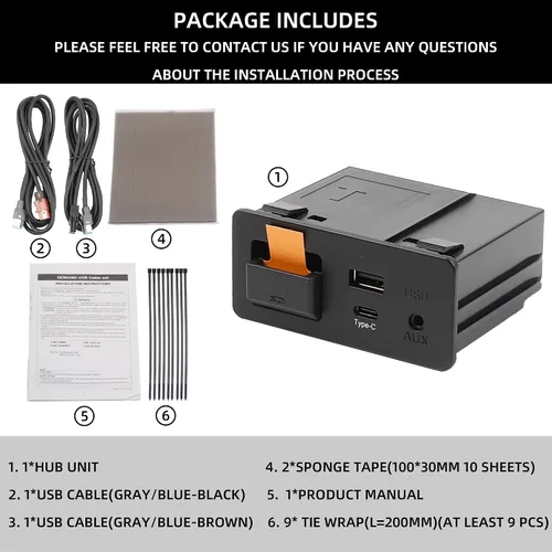 Miniatura 8 de Dasbecan Kit de Retrofit Inalámbrico Tipo-C para Mazda Apple Carplay y Android Auto Compatible con Mazda 2/3/6/CX3/CX5/CX9/MX5 2015-2020, Adaptador
