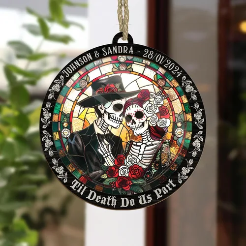 Miniatura 15 de Adorno personalizado de cerámica para parejas, adornos personalizados, regalo romántico de boda, regalo romántico para parejas, regalos de despedida