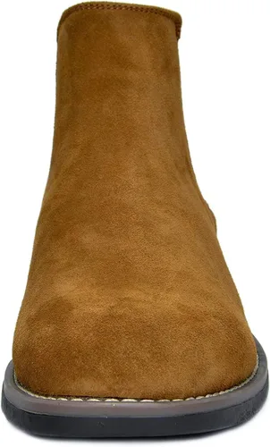 Miniatura 4 de Bruno Marc - Botines tipo Chelsea de gamuza y piel para hombre