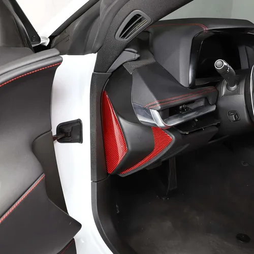 Miniatura 7 de Cojín de impacto para cierre de puerta de automóvil, cubierta lateral para Chevrolet Corvette C8 Z06 2020-2025, accesorios de decoración