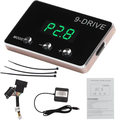 Controlador de Respuesta del Acelerador, Pedal de Acelerador Electrónico Inteligente de 9 Modos y 9 Unidades para Carreras para Audi Bentiey PORSCHE