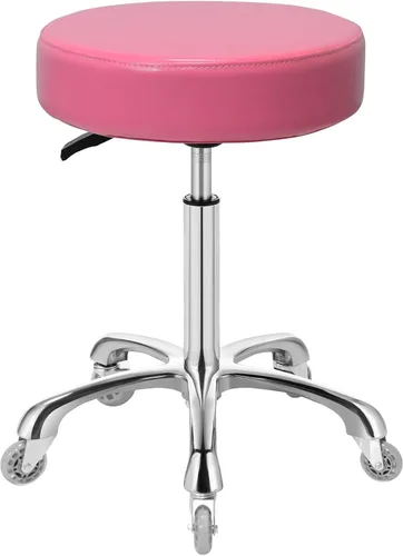 Miniatura 11 de Ainilaily Taburete Rodante con Ruedas Hidráulico de Servicio Pesado para Tienda Cocina Trabajo Pestañas Tatuaje Laboratorio Médico Guitarra, Silla