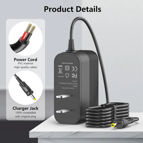 Miniatura 3 de Cargador de 13.3 V 750MA para Shark CH951 CH950 UltraCyclone Pro Cargador de vacío de mano inalámbrico compatible con Shark CH950C CH951C CH955